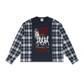 Running club plaid long sleeve