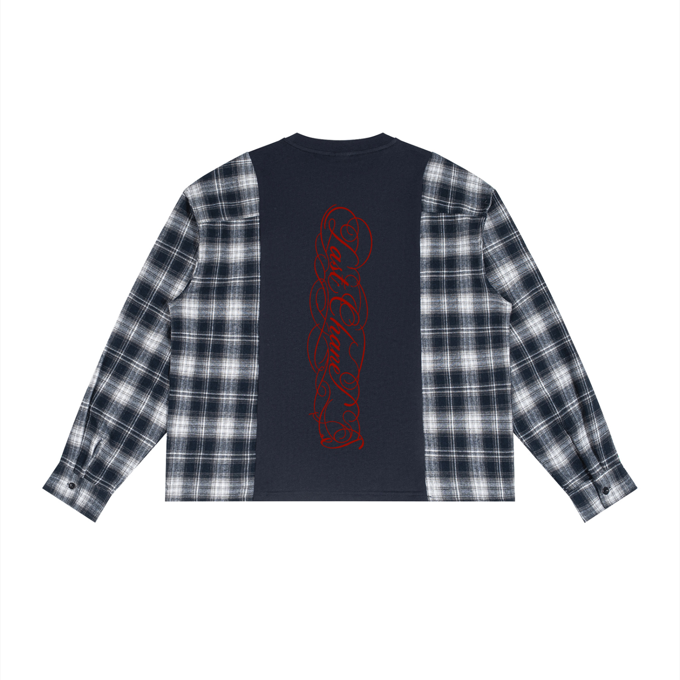 Running club plaid long sleeve
